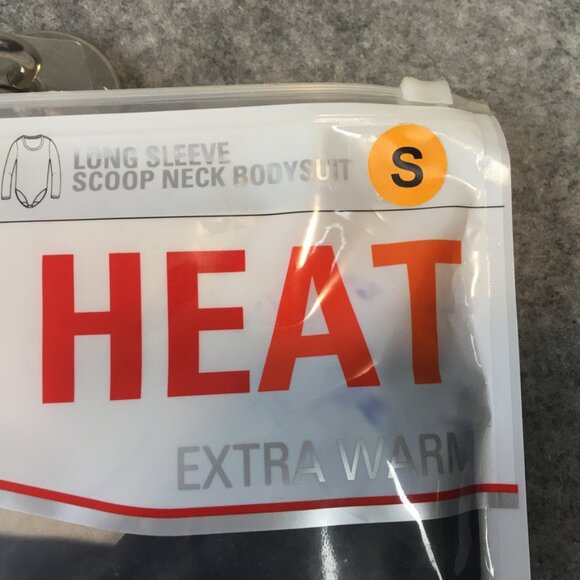 32 Degrees Bodysuit Womens S Base Layer Extra Warm Scoop Neck Long Sleeve Black - Picture 4 of 8